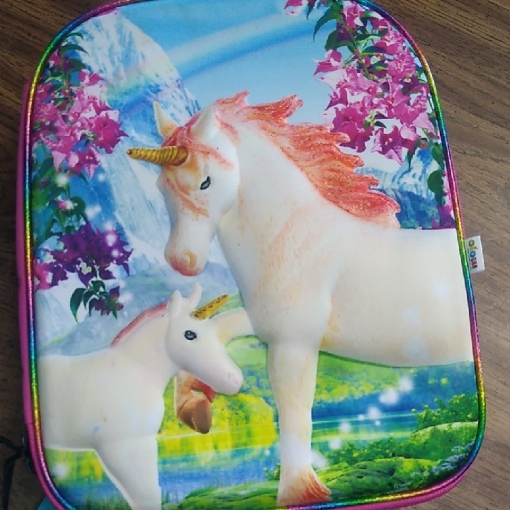 Pink Unicorn Kids Play Backpack - Picture 2 of 9